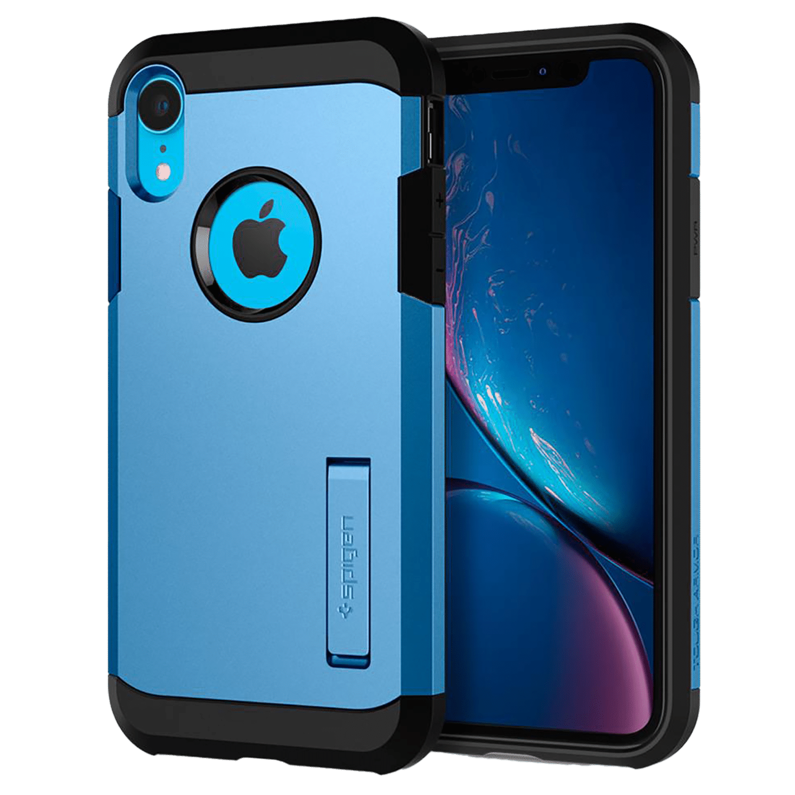 Buy spigen Tough Armor TPU Polycarbonate Back Case with Stand